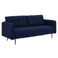 thumbnail image 1 of Modway Cameron Tufted Fabric Sofa in Royal Blue, 1 of 11