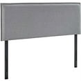 thumbnail image 1 of Modway Camille Fabric Upholstered Full Headboard in Light Gray, 1 of 4