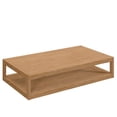 thumbnail image 1 of Carlsbad Teak Wood Outdoor Patio Coffee Table, 1 of 7