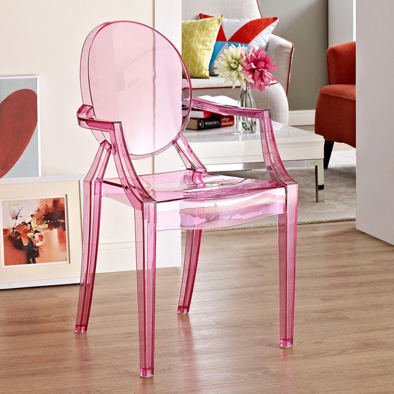 Modway Casper Kids Stackable Armchair Multiple Colors Walmart