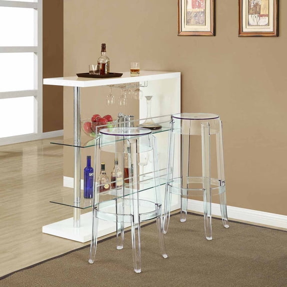 Modway Casper Modern Dining Assembled Bar Stool, Multiple Colors