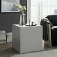 thumbnail image 1 of Modway Cast Stainless Steel Side Table in Silver, 1 of 4