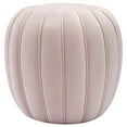 thumbnail image 1 of Modway Celebrate Modern Channel Tufted Performance Velvet Ottoman in Pink, 1 of 5