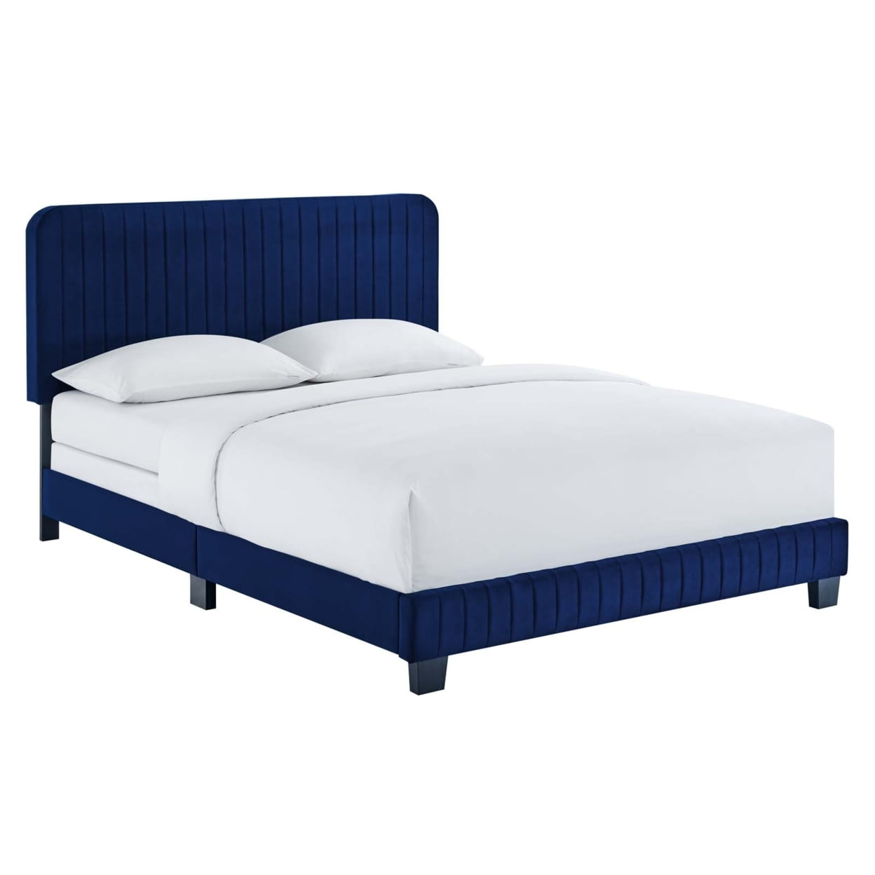 Modway Celine Channel Tufted Performance Velvet King Bed in