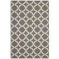 thumbnail image 1 of Modway Cerelia 63x90.5" Moroccan Trellis Polypropylene Area Rug in Gray/Beige, 1 of 8