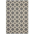 thumbnail image 1 of Modway Cerelia Moroccan Trellis 4x6 Indoor and Outdoor Area Rug in Gray and Beige, 1 of 9