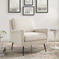 thumbnail image 1 of Modway Chesapeake Fabric Armchair in Black Beige, 1 of 8