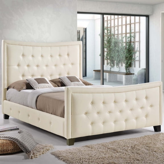 Modway Claire Queen Upholstered Platform Bed, Multiple Colors