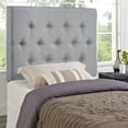 thumbnail image 1 of Modway Clique Twin Headboard in Sky Gray, 1 of 4