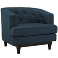 thumbnail image 1 of Modway Coast Upholstered Fabric Armchair in Azure, 1 of 5