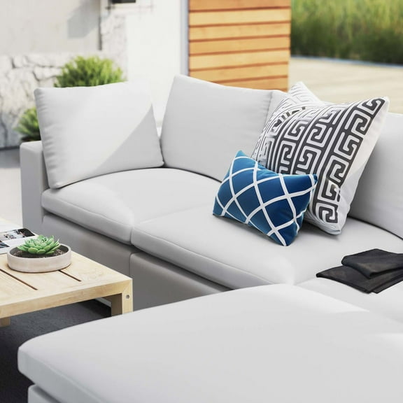 Commix 4-Piece Sunbrella Outdoor Patio Sectional Sofa