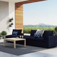 thumbnail image 1 of Commix 4-Piece Sunbrella Outdoor Patio Sectional Sofa, 1 of 3