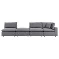 thumbnail image 1 of Commix 4-Piece Sunbrella Outdoor Patio Sectional Sofa, 1 of 3