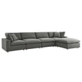 thumbnail image 1 of Commix 5 Piece Down Filled Overstuffed Sectional Sofa Set, 1 of 10