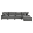 thumbnail image 1 of Commix 5-Piece Outdoor Patio Sectional Sofa by Modway, 1 of 12