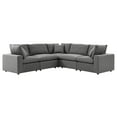 thumbnail image 1 of Commix 5-Piece Outdoor Patio Sectional Sofa, 1 of 11