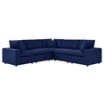 thumbnail image 1 of Commix 5-Piece Sunbrella Outdoor Patio Sectional Sofa, 1 of 8