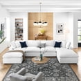 thumbnail image 1 of Modway Commix 6-Piece Down Filled Overstuffed Sectional Sofa in Pure White, 1 of 10