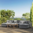 thumbnail image 1 of Commix 6-Piece Outdoor Patio Sectional Sofa, 1 of 4