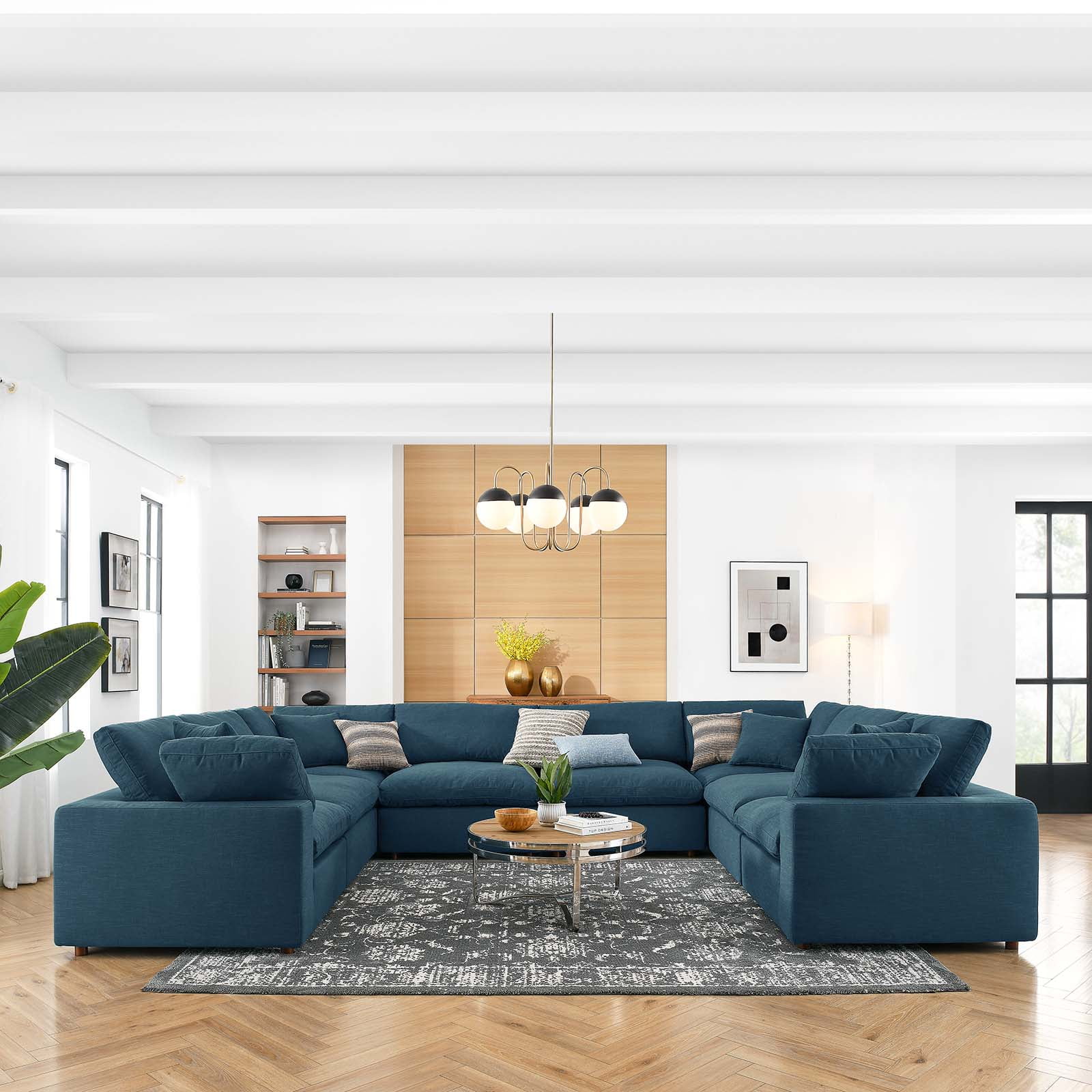 Modway commix 6 piece sectional deals