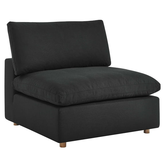 Modway Commix Down Filled Overstuffed Armless Chair, Multiple Colors