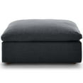 thumbnail image 1 of Modway Commix Modern Down Filled Overstuffed Fabric Ottoman in Gray, 1 of 7