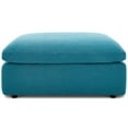 thumbnail image 1 of Modway Commix Modern Down Filled Overstuffed Fabric Ottoman in Teal, 1 of 7
