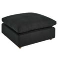 thumbnail image 1 of Modway Commix Modern Down Filled Overstuffed Fabric Ottoman in Black, 1 of 9