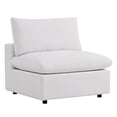 thumbnail image 1 of Commix Overstuffed Outdoor Patio Armless Chair, 1 of 8