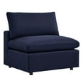 thumbnail image 1 of Commix Overstuffed Outdoor Patio Armless Chair-EEI-4902, 1 of 8
