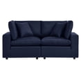thumbnail image 1 of Modway Commix Outdoor Patio Overstuffed Outdoor Patio Loveseat, Multiple Colors, 1 of 3