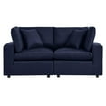 thumbnail image 1 of Commix Overstuffed Outdoor Patio Loveseat by Modway, 1 of 3