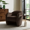 thumbnail image 1 of Compose Accent Chair in Chocolate Brown, 1 of 9