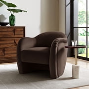 Compose Accent Chair in Chocolate Brown