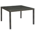 thumbnail image 1 of Modway Conduit 47" Outdoor Patio Wicker Rattan Dining Table in Brown, 1 of 3