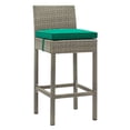 thumbnail image 1 of Modway Conduit Outdoor Patio Wicker Rattan Bar Stool, Multiple Colors, 1 of 3