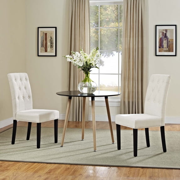 Modway Confer Fabric Dining Side Chair, Set of 2, Multiple Colors