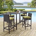 thumbnail image 1 of Modway Convene 5 Piece Outdoor Patio Pub Set in Espresso Peridot, 1 of 4