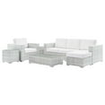 thumbnail image 1 of Modway Convene 6-Piece Outdoor Patio Set in Light Gray White, 1 of 11