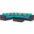 thumbnail image 1 of Convene 7 Piece Outdoor Patio Sectional Set, 1 of 4