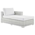 thumbnail image 1 of Modway Convene Outdoor Patio Right Chaise in Light Gray White, 1 of 8