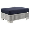 thumbnail image 1 of Modway Conway Outdoor Patio Wicker Rattan Ottoman, 1 of 8