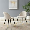 thumbnail image 1 of Modway Cordial Dining Chairs - Set of 2 in Beige, 1 of 9