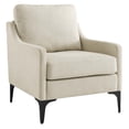 thumbnail image 1 of Corland Upholstered Fabric Armchair, 1 of 7