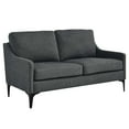 thumbnail image 1 of Corland Upholstered Fabric Loveseat, 1 of 7