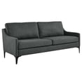 thumbnail image 1 of Modway Corland Upholstered Fabric Sofa, Gray, 1 of 9
