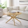 thumbnail image 1 of Modway Crossroads Round Wood Coffee Table, 1 of 9