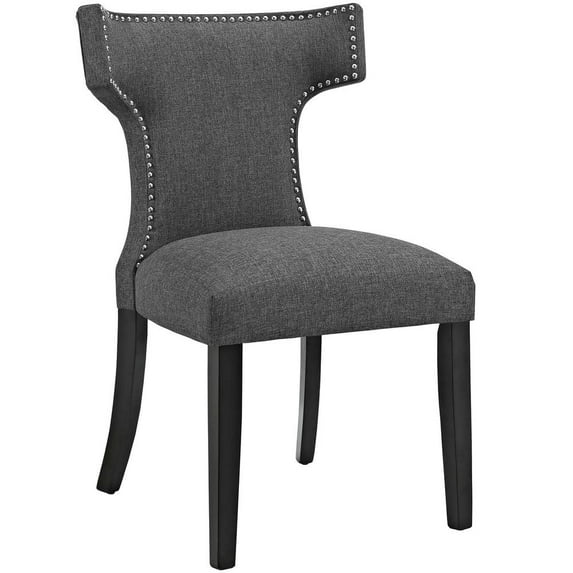 Modway Curve Upholstered Dining Side Chair, Multiple Colors