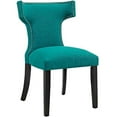 thumbnail image 1 of Modway Curve Upholstered Dining Side Chair, Multiple Colors, 1 of 7