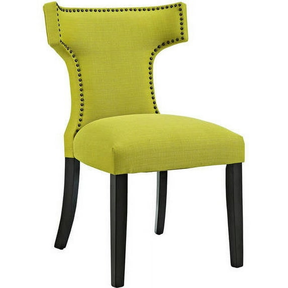 Modway Curve Upholstered Dining Side Chair, Multiple Colors